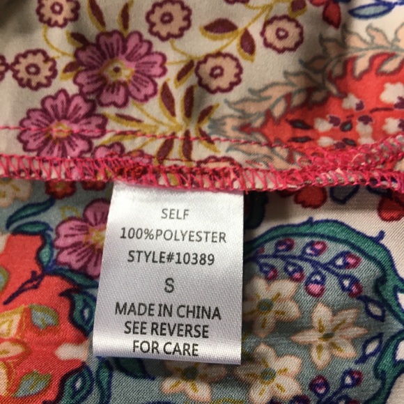 Pink silky Kimono Sz S - Picture 3 of 3